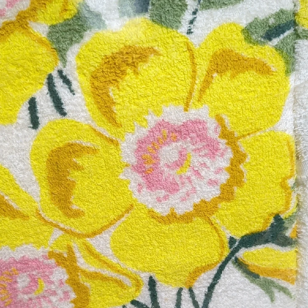 Vintage 70s J.C Penny's 3 PC. Terry Cloth Bath‎ Towel Set New Deadstock RARE HTF